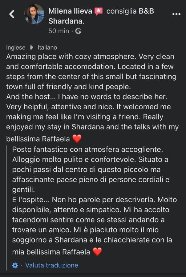 B&B Shardana Sennori Kültér fotó